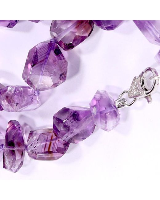 Mineralgems•Studio Purple Amethyst Ametrine Necklace