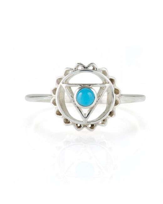 Charlotte's Web Jewellery Metallic Throat Chakra Ring