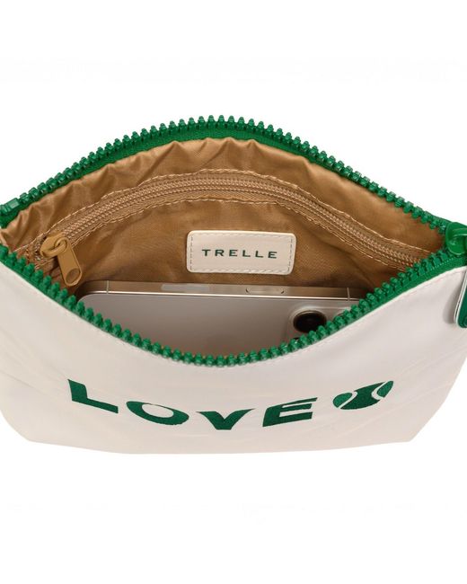 Trelle White Love Accessory Bag