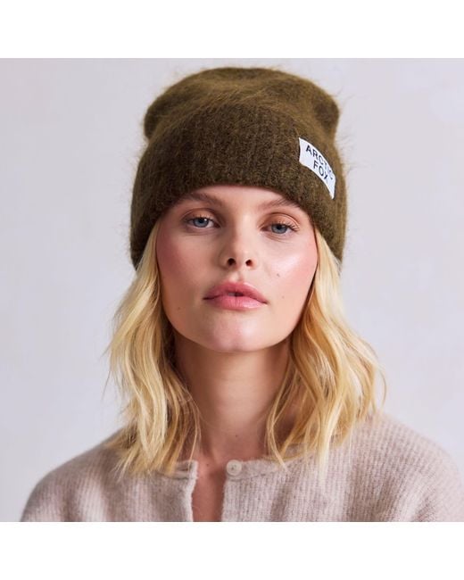 Arctic Fox & Co. Green The Mohair Beanie