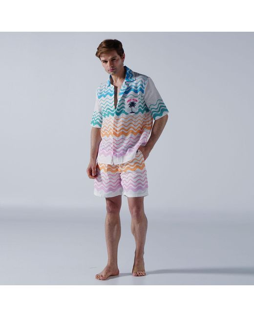 LOVEIST STORE Pink Heat Club Shorts for men