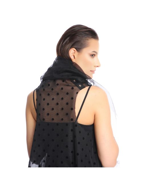 Silvia Serban Black Tulle Vest