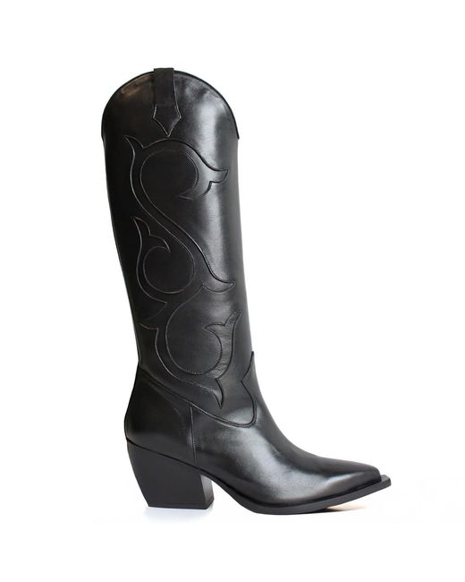 Terry De Havilland Black Annie Cowboy Boot