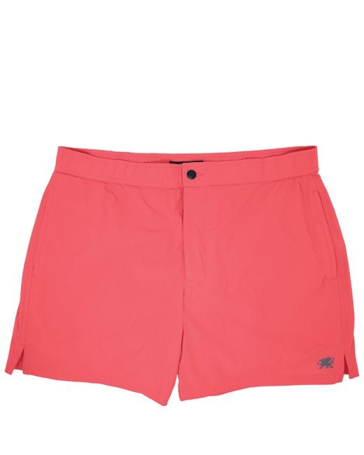 Lords of Harlech Pink Quack Swim Short for men