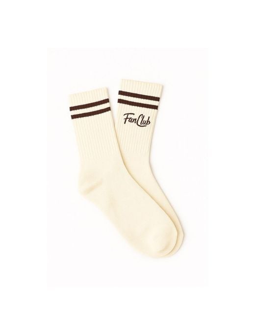 Fanclub Gray Neutrals The Club Member Sock