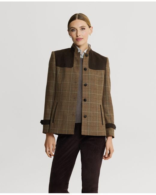 Really Wild Clothing Brown Balmoral Tweed Country Jacket