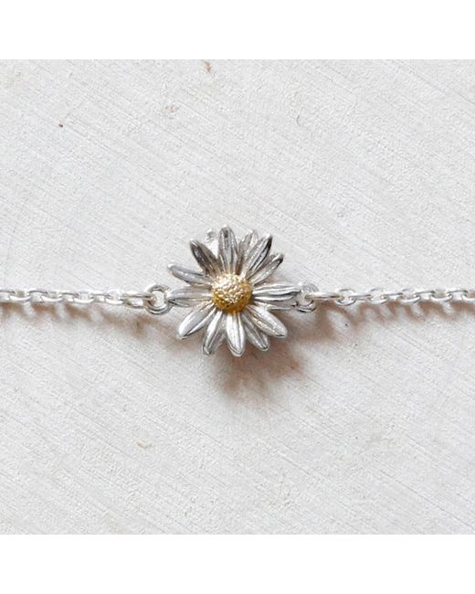 Lee Renee White Daisy Bracelet –