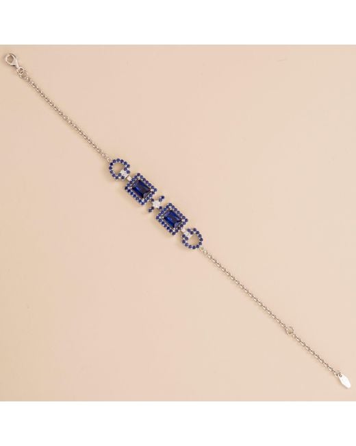Juvetti Blue Ciceris Bracelet Sapphire & Diamond