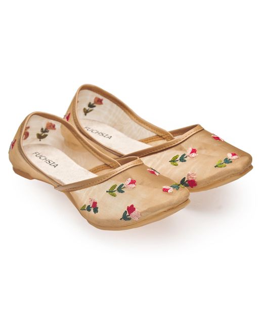 Fuchsia Shoes Multicolor Neutrals Lily Mesh