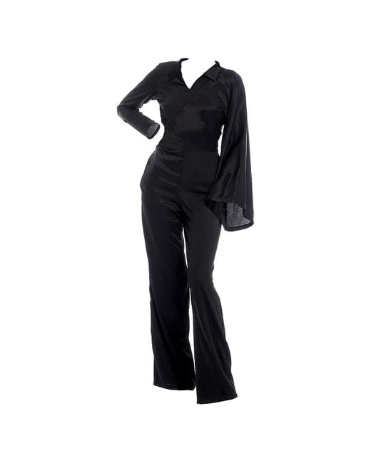 Maison Bogomil Black Jumpsuit With Long Sleeves