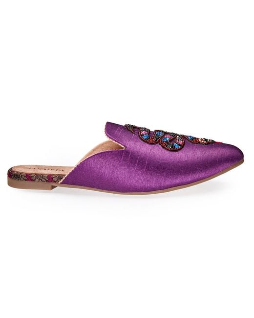 Fuchsia Shoes Blue Serpent