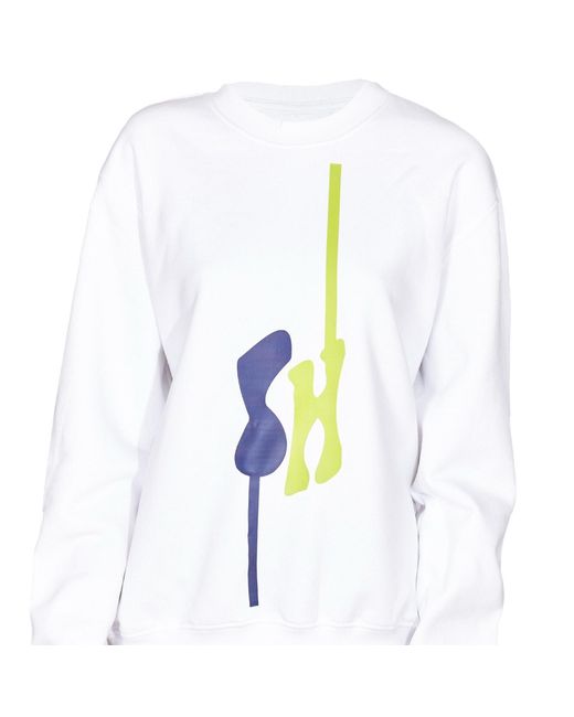 SOHUMAN White Rie Sustainable Sweatshirt