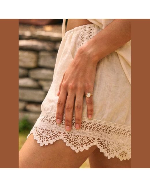 By Virgo Metallic Cellia Ring