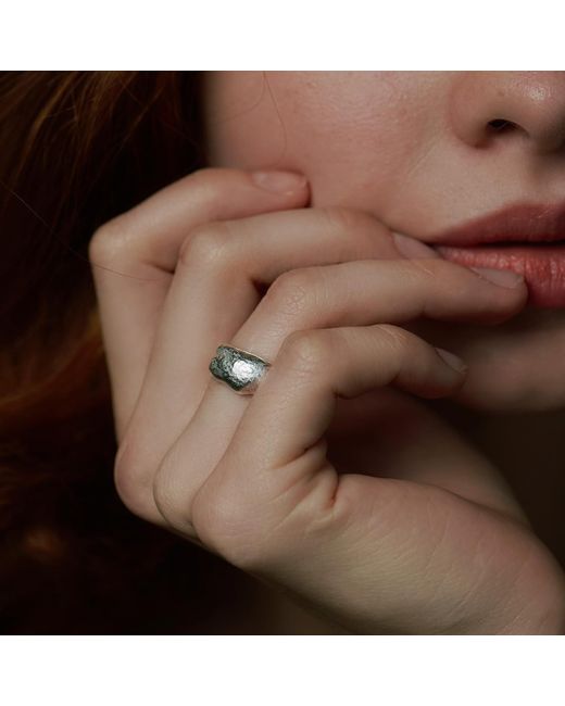 Janus Edinburgh White Luskentyre Sterling Ring