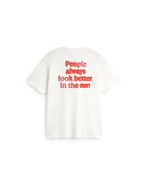 Thinking Mu White People Aaron T-Shirt for men