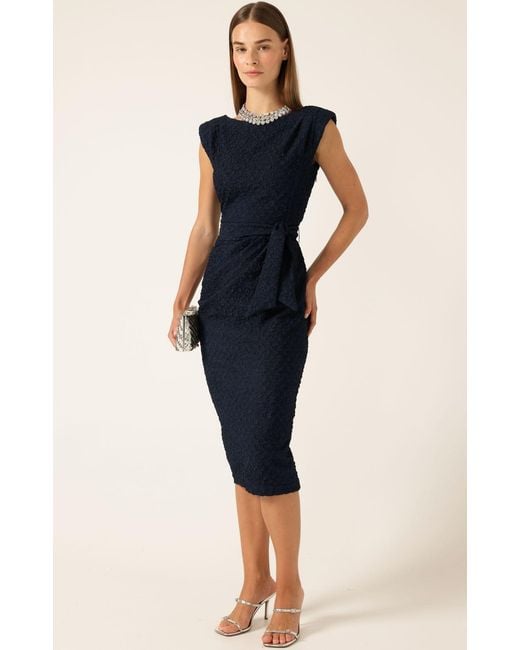 SACHA DRAKE Blue Sofia Dress