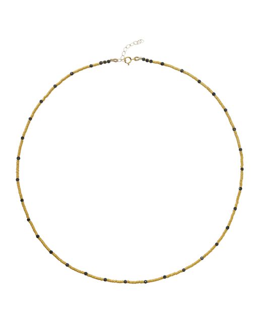 Bombyx House Metallic Loose Coil Necklace