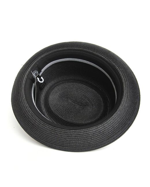 Dasmarca Hats Black Dasmarce Bobby Retro Short Brim Summer Porkpie – Carbon for men