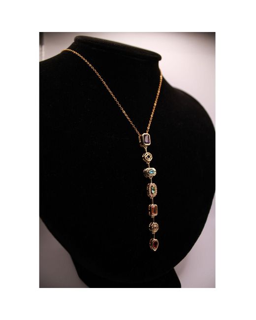 Urbane Jewelry Studio Metallic Chakra Necklace