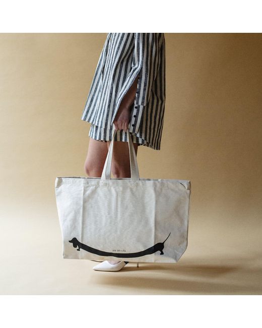 Una Berzina Natural Neutrals Tote Bag