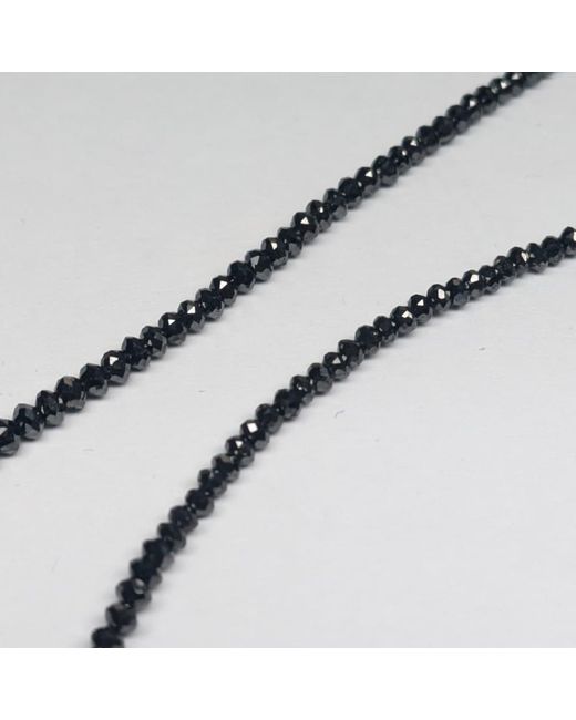 Rahul's Jewels Brown 16" Genuine Diamond Strand Necklace