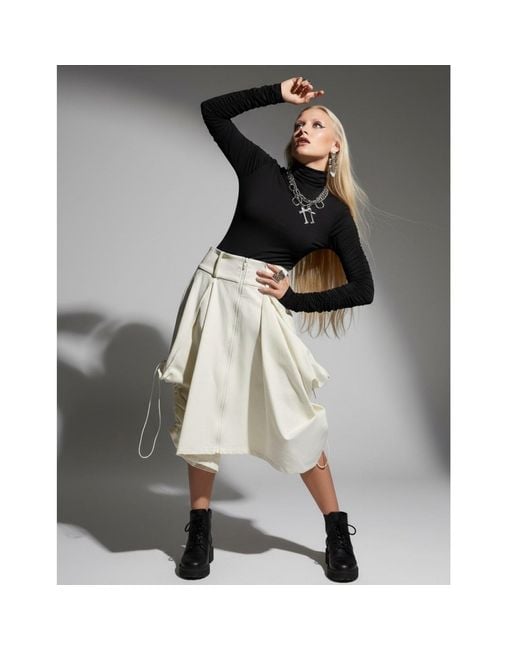 SNIDER Natural Pearl Skirt