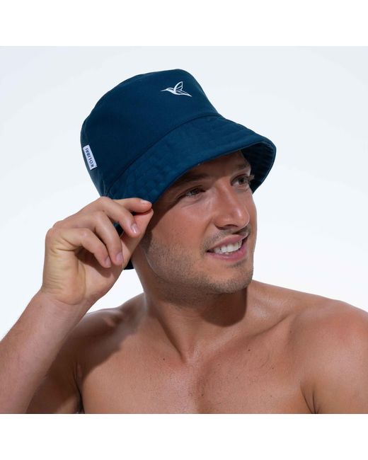 Live Kolibri Blue Bucket Hat for men