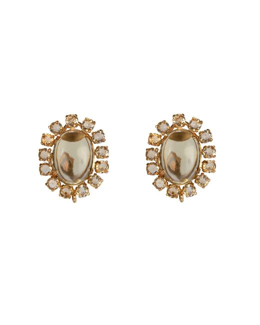 Bounkit Metallic Terra Studs Pierced