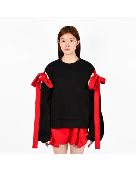 Ioana Ciolacu Red Stamp Sweatshirt