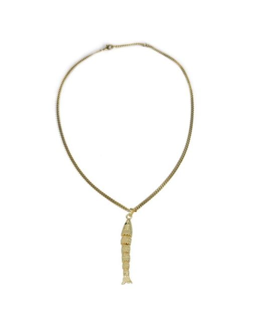 Rachel Nathan Metallic The Catch Necklace