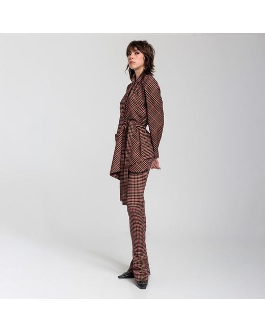 ARTISTA Brown Cross Jacket