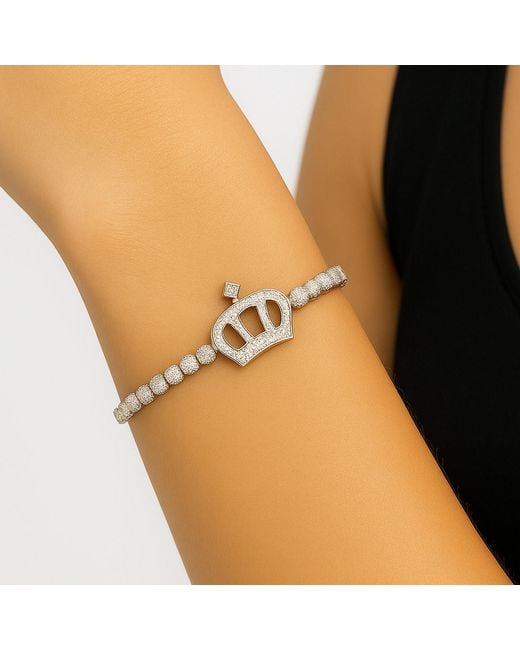 Maison De Gala Metallic Royale Crown Bracelet