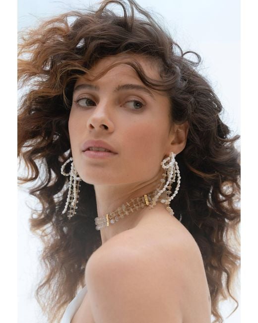 Lavani Jewels White Aurora Choker
