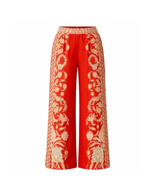 Raishma Red Sapphira Trousers