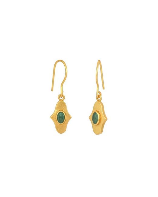 Opium Jewels Metallic Birthstone Hamsa Drops