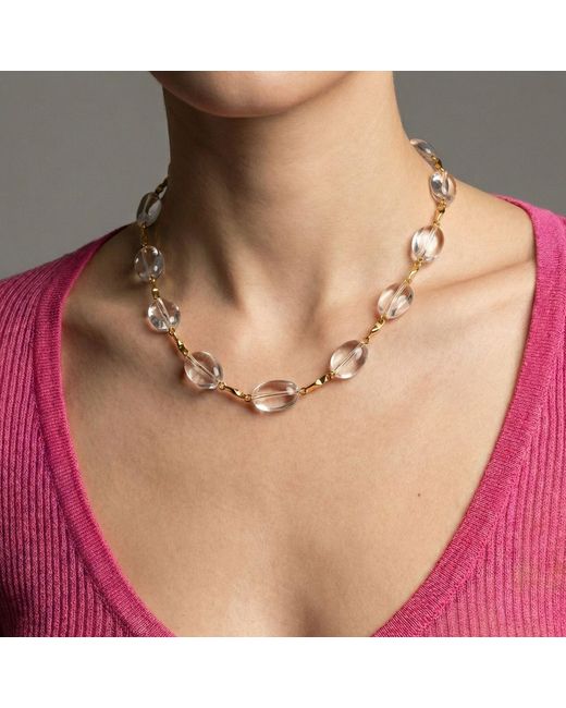 Jaredjamin Natural Arctic Bar-Link Necklace