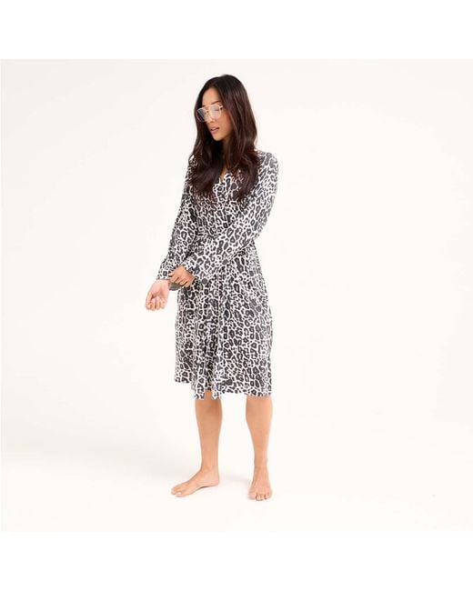 Pretty You London Blue Bamboo Kimono