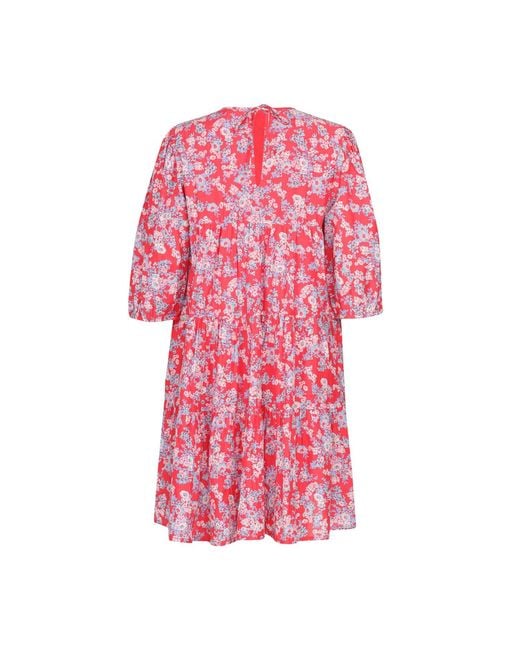 Em & Shi Pink Colour Me Love Tiered Dress