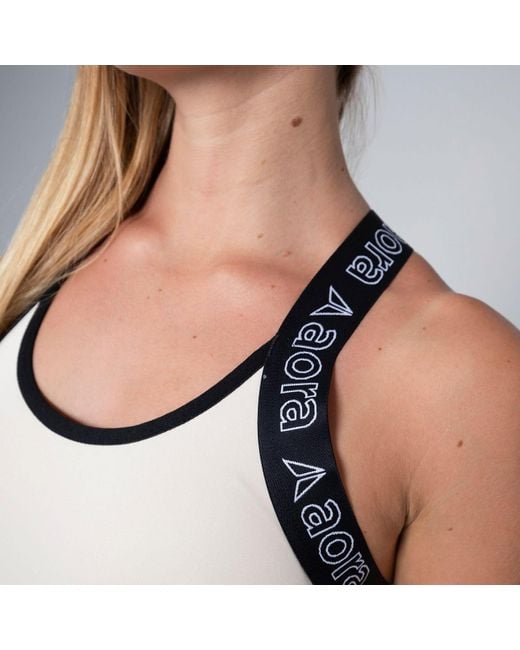 Aora Athletics Black Cross Bra
