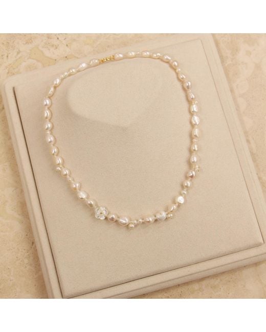 Agora Jewellery Metallic Cleito Matmazel Necklace