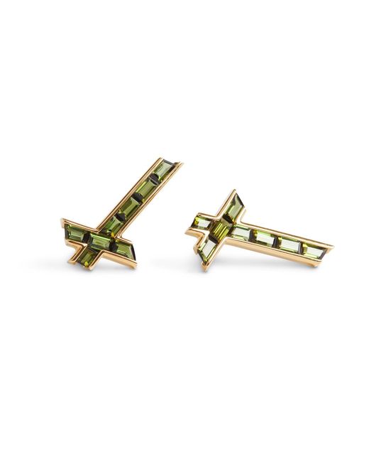 Kasun Metallic Lucky Star Earrings
