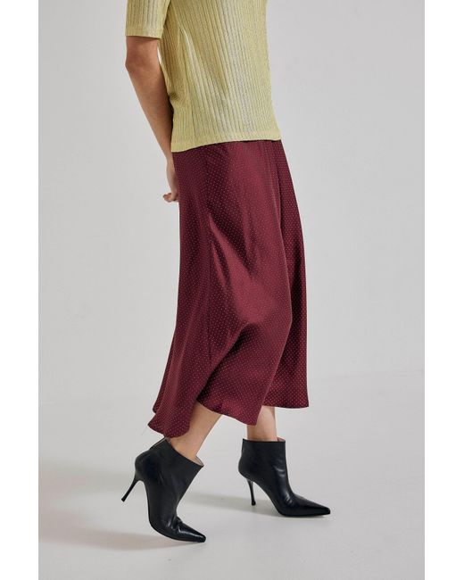Lindsay Nicholas New York Red Duchess Skirt