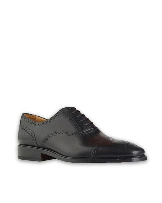 Mariano Shoes Black Lisboa Oxford for men