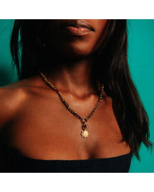 Hoops + Chains LDN Metallic Ibiza Sunrise Charm