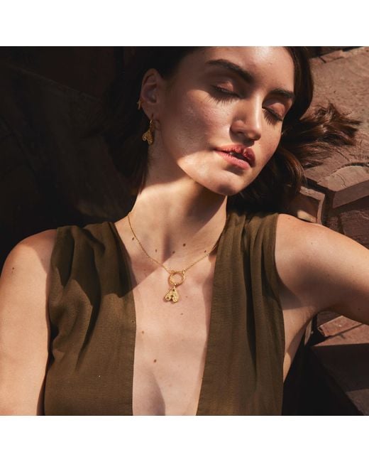 Kensho Heirlooms Metallic The Origins Of Love Hoop Earrings