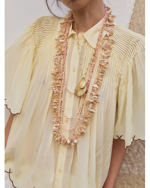 Sita Nevado Metallic Fogg Necklace