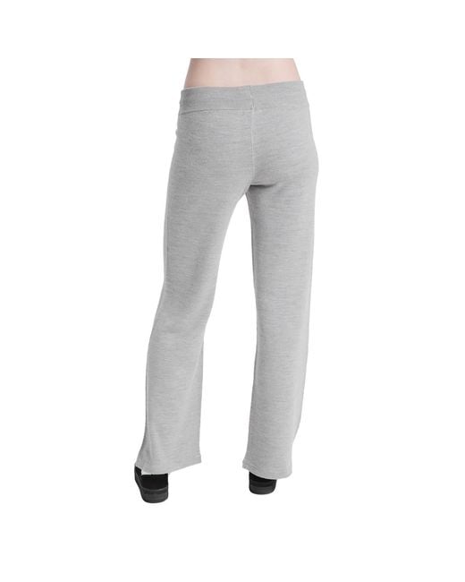 tirillm Gray Andrea Merino Wool Trouser
