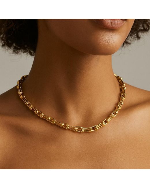 Zepplin the Label Metallic Cavallo Necklace