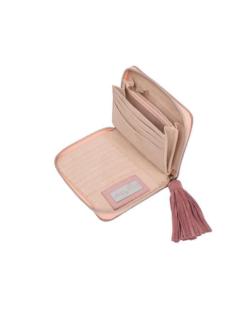 Jodi Lee Pink Charm Pansy Mini Wallet Dusty