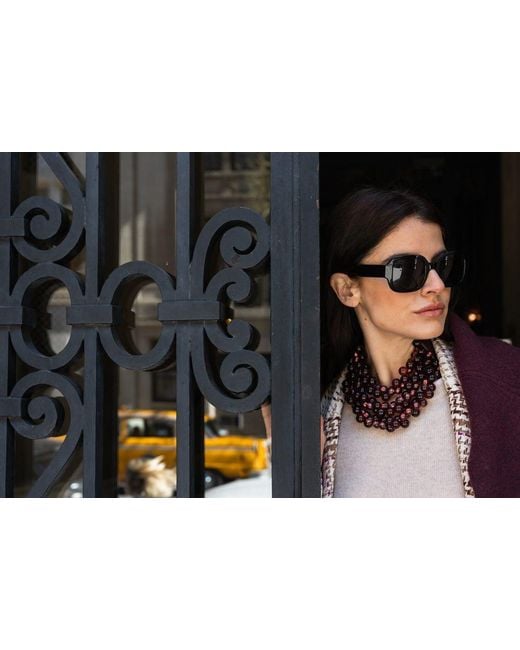 Fairchild Baldwin Red The Bubble Burgundy Necklace